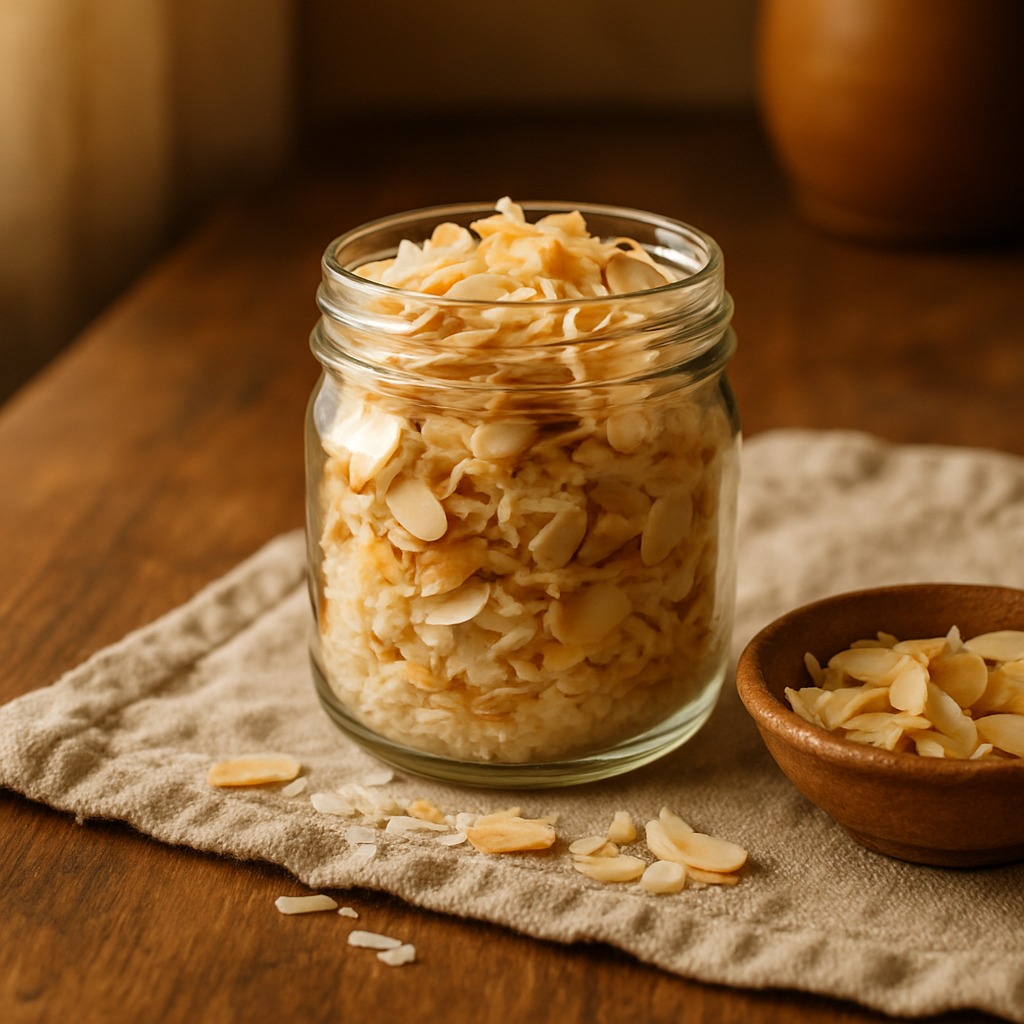 Coconut Almond Sprinkle - a crunch brick from the Food Bricks meal prep system