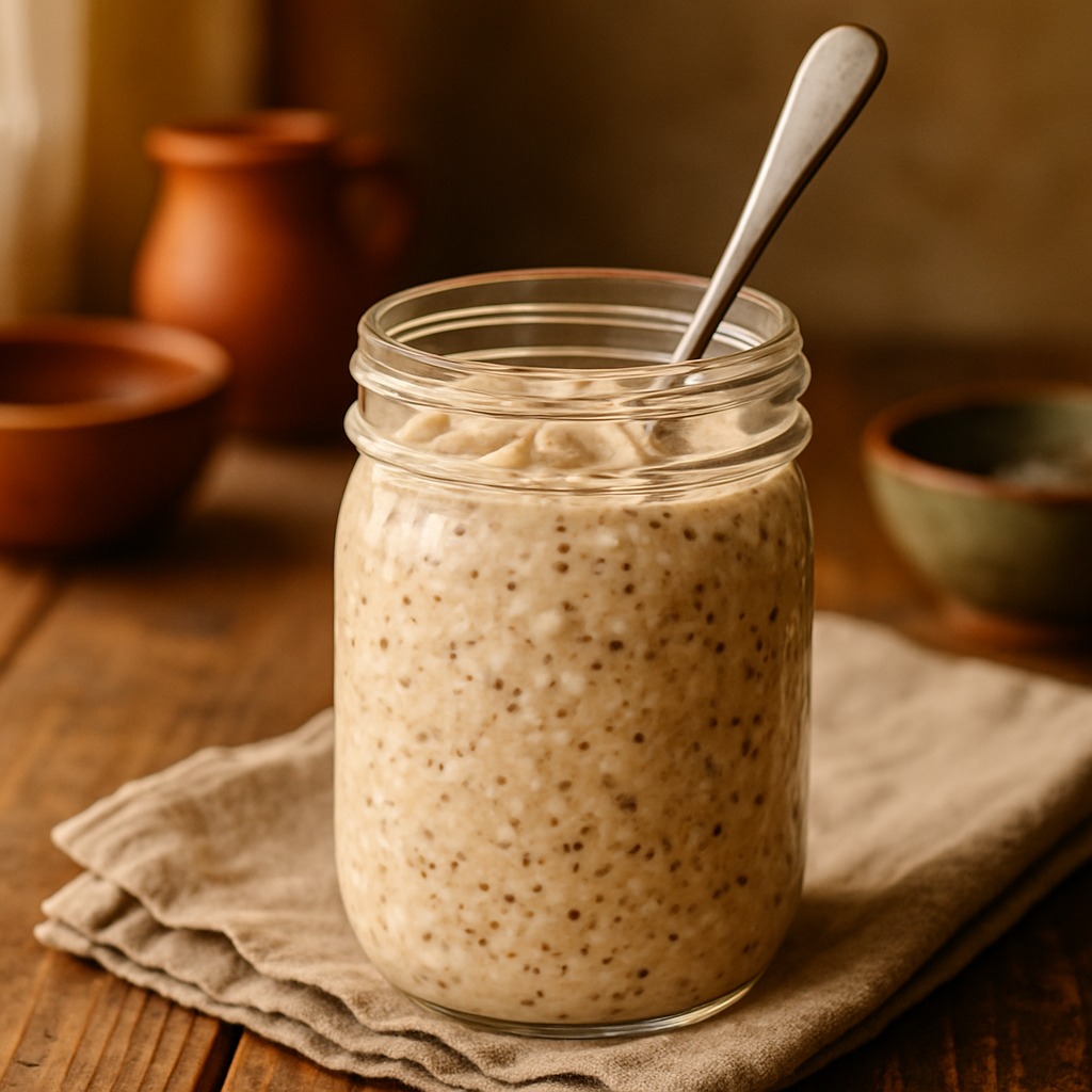 Overnight Oats Base - a carb brick from the Food Bricks meal prep system