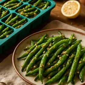 Garlicky Green Beans